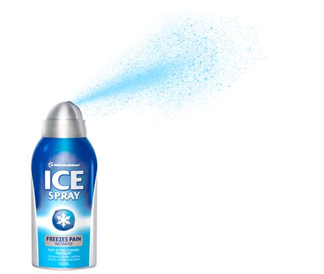 Magical ice spray